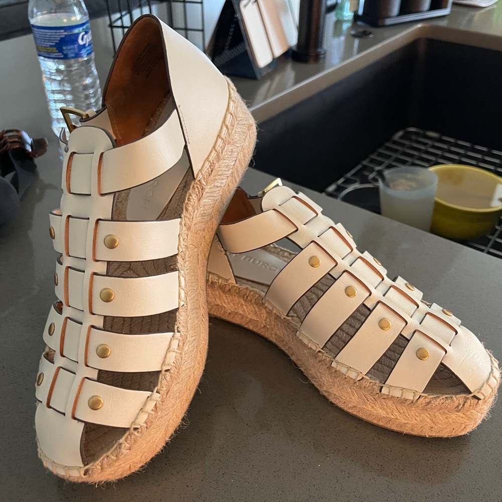 Tory Burch shoes size 7. Espadrille style